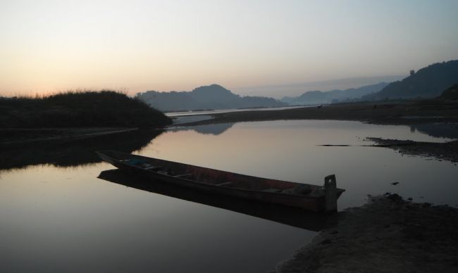 Mekong Cruise Ban Mouang Khai Village